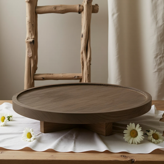 Wooden Plate Large
